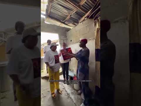 Faithia Balogun Runs After Efunroye Tinubu Movie Street Advert Goes Wrong