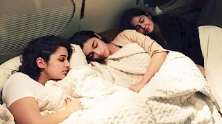 Spotted: Katrina Kaif, Alia Bhatt, Parineeti Chopra Sleeping Together