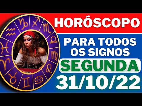 @AlmanaquedosSignos  ♈  HOROSCOPO DE HOJE ⭐ SEGUNDA 31/10/2022 l TODOS OS SIGNOS