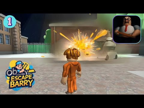 Obby Chapters: Escape Barry - Great School Breakout! | Prison Escape Adventure Gameplay
