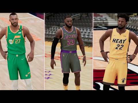 New NBA EARNED Jerseys Added to NBA 2K21 NEXT GEN!!!