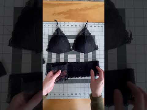 Cómo hacer un bralette con copa fácil