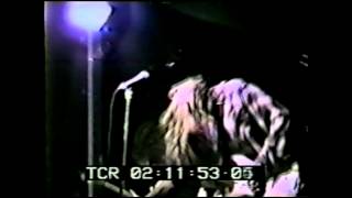 Nirvana - Al's Bar, Los Angeles 1989 (clips)