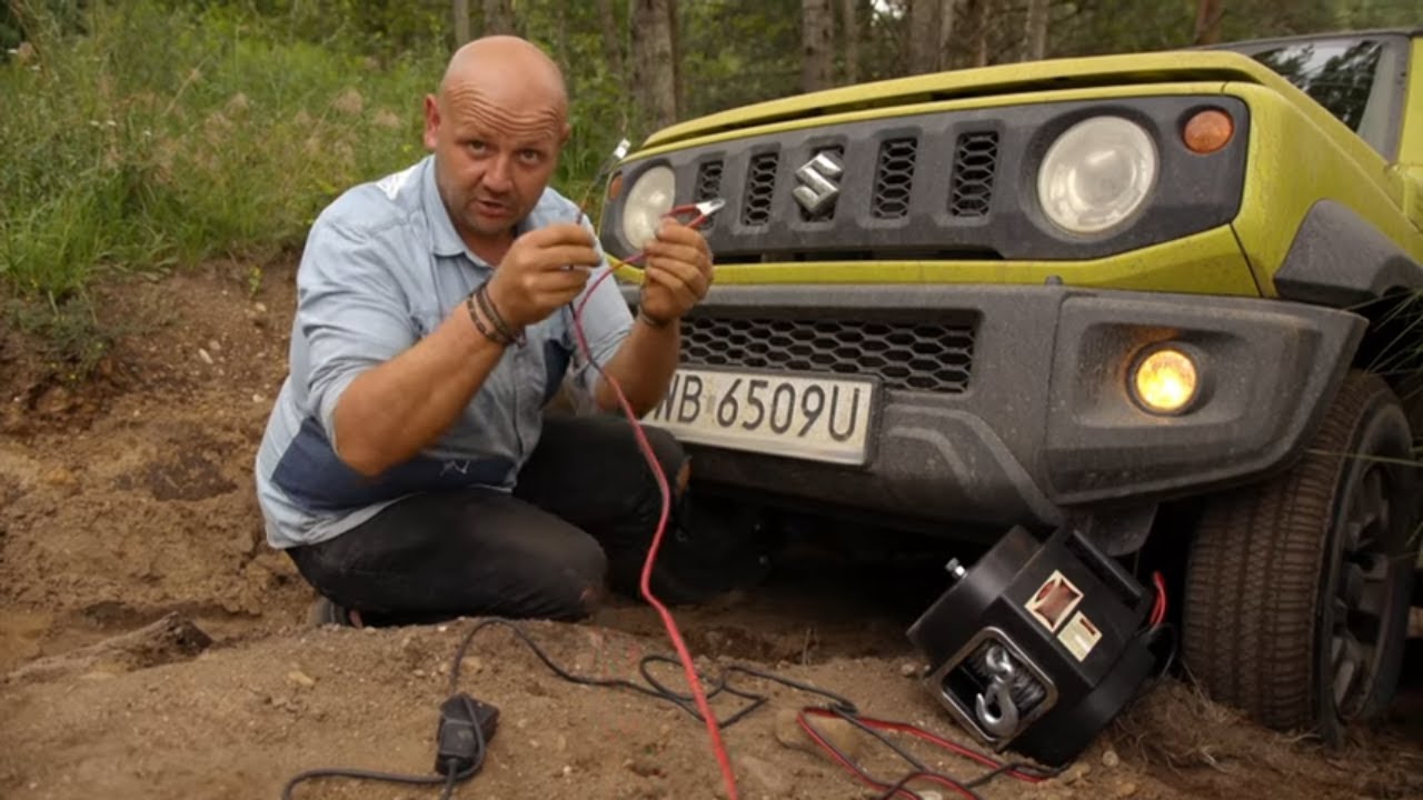 Test przenośnej wyciągarki samochodowej! #101_Gadżetów