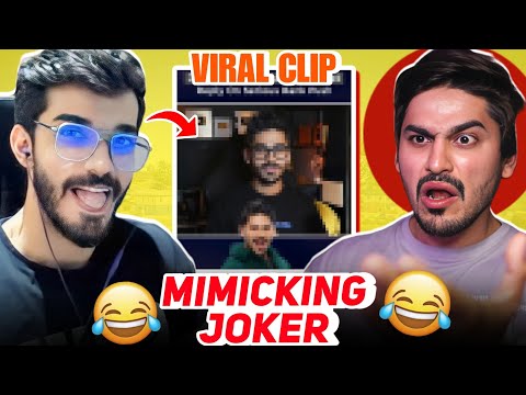 Snax Mimics Joker After His Viral Clip😂 EPIC HIGHLIGHT!🤣