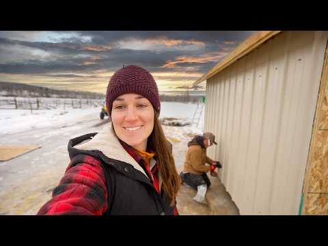 It’s Finally Finished! Mobile Power Shed Siding