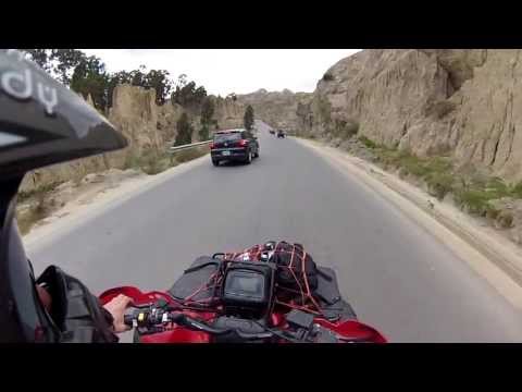 Quad biking the Moon Valley - Bolivia
