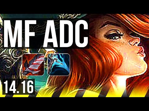 MISS FORTUNE & Rell vs VARUS & Braum (ADC) | Rank 7 MF, 11/2/4 | EUW Challenger | 14.16