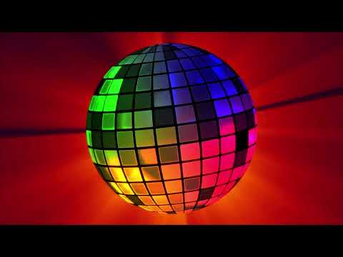 Colorful Big Disco Ball Party Light 1 HOUR | Disco Lights Popular Video