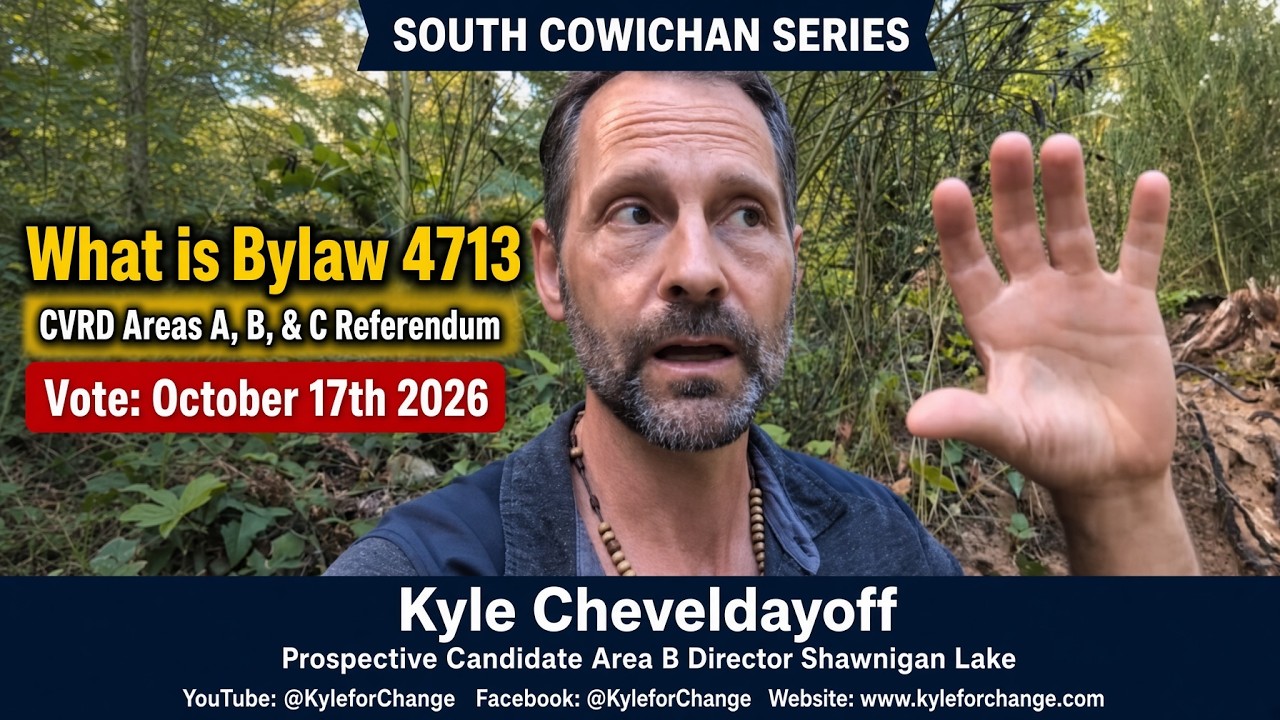 What is Bylaw 4713, South Cowichan Series by Kyle Cheveldayoff