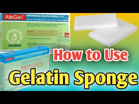 Healthium Abgel Absorbable Gelatin Sponge