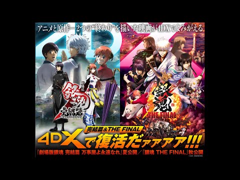 劇場版銀魂 完結篇 万事屋よ永遠なれ ４DXのサムネイル画像