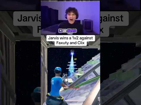 Jarvis WINS Against CLIX & FAUXTY in 1v2 🔥🥇