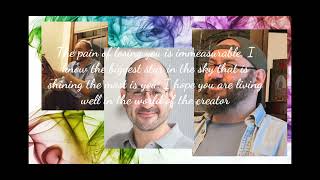 presentation of first death anniversary of Ted's.