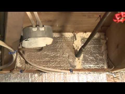 Insulating a Rim Joist with SilverGlo 