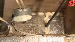 Watch video: Insulating a Rim Joist with SilverGlo