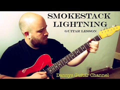 Smokestack Lightning - Howlin Wolf - Blues Guitar Lesson - Plectrum Version
