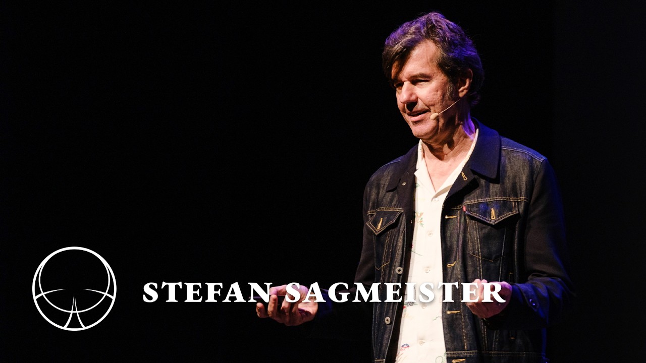 Stefan Sagmeister | Finally, something good.