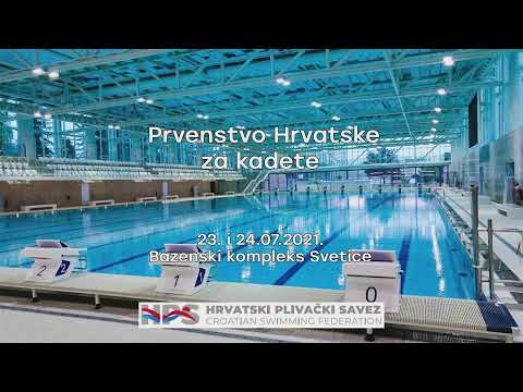 Prvenstvo Hrvatske za kadete 23.07.2021. 1.dio