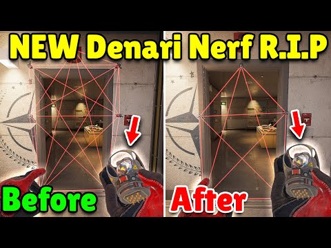 Denari is GETTING NERFED This QUICK! | NEW Insta Kill Frost Trap Trick! - Rainbow Six Siege