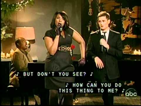 Michael Buble und Jennifer Hudson - Christmas duets - Baby it's cold outside and Let it snow