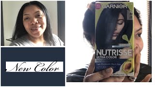 Dying My Hair | Garnier Nutrisse Dark Intense Indigo!