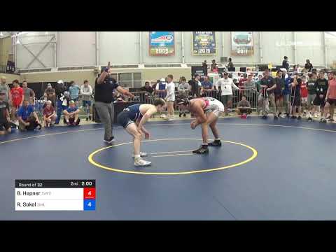65 Kg Round Of 32 Bryce Hepner The Wrestling Factory Of Cleveland Vs Ryan Sokol Simley