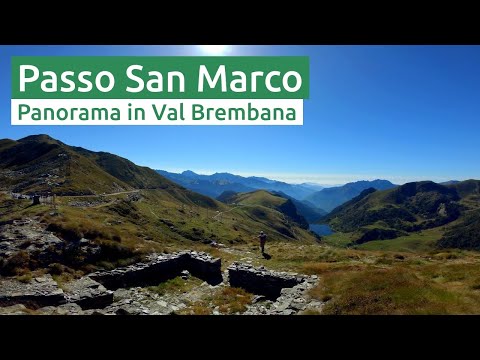 Val Brembana: Panorama dal Passo San Marco - MTB Bergamo