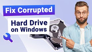 How to Fix Corrupted Hard Drive 2024 | 4 Official Methods!!!