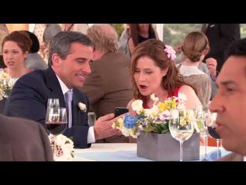 “He’s just so happy to have a family plan” - Pam and Michael, The Office Finale