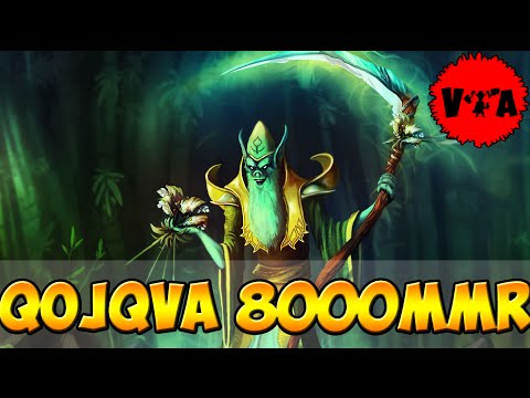 Dota 2 - Qojqva 8000 MMR Plays Necrophos vol #1 - Ranked Match