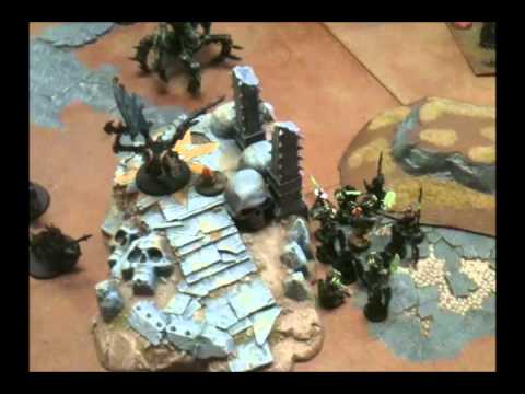 Necrons vs Chaos 1850pt battle report