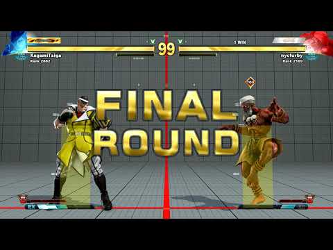 [SFV]  KagamiTaiga (Ed) vs TS Sabin (Dhalsim) 4K/60fps