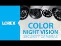 Color night vision cameras