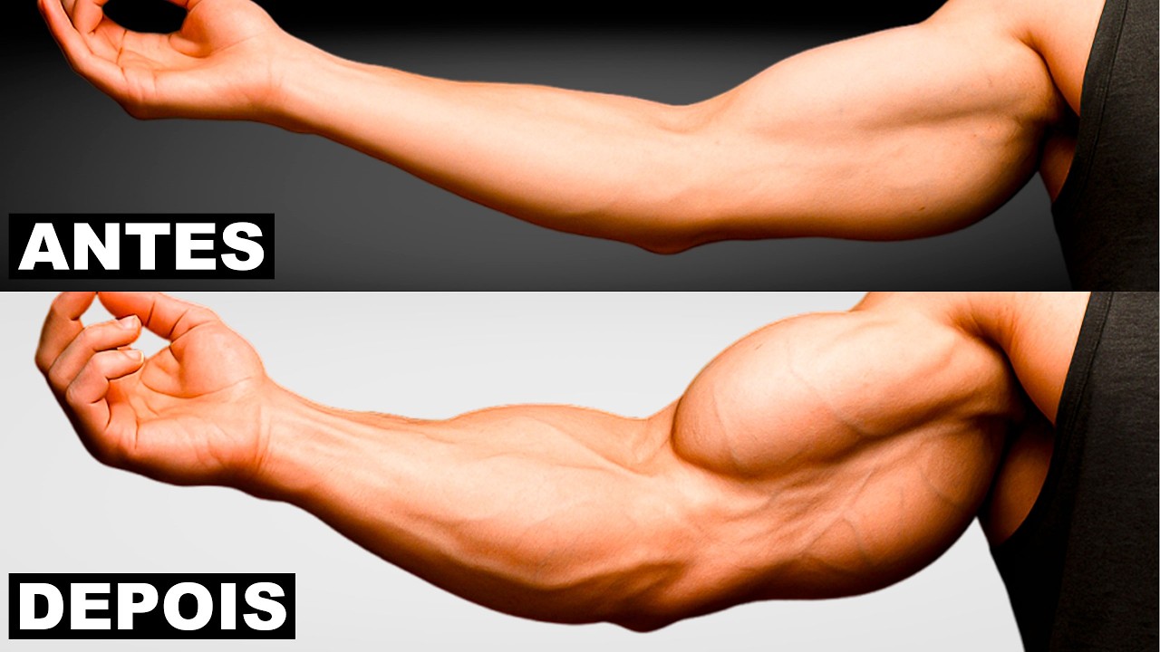 5 Passos Para Ter BRAÇOS MAIORES em 30 DIAS!