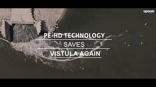 Failure of the collector in the Czajka treatment plant - PEHD Uponor Infra technology saves Vistula