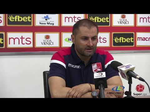 Linglong Tire Super liga 2021/22 - 2.Kolo: Izjave trenera nakon meča RADNIČKI NIŠ – NAPREDAK
