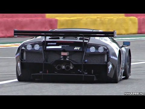 Lamborghini Murcielago 670 R-SV GT1 Orgasmic V12 SOUND @ Track!!
