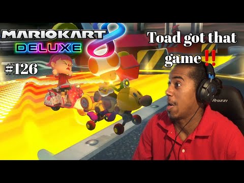 TOAD AIN'T PLAYING NO GAMES! Mario Kart 8 Deluxe | #126