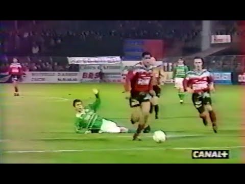 Guingamp 3-0 ASSE - 24e journée de D1 1995-1996