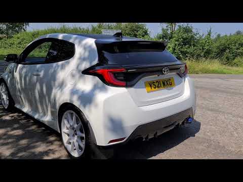 GR Yaris Walk around and showing Eventuri intake and sound