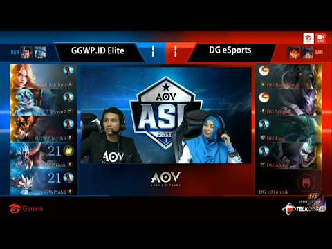 GGWP.ID ELITE vs DG ESPORTS - Garena AOV ASL Season 1 #1 Game 3