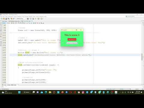 Java Fx Multiple Scenes Css Styling