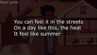 Childish Gambino - Feels Like Summer [LYRICS]