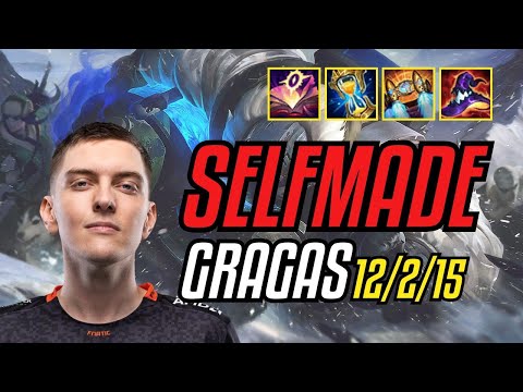 SELFMADE - GRAGAS vs GRAVES JUNGLE - EUW GRANDMASTER - PATCH 11.8