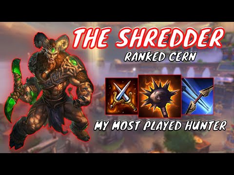 THE SHREDDER BUILD | Smite Season 8 Ranked Conquest | Cernunnos #1 Tank hater