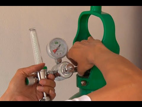 Learn how to properly use the medical oxygen tank