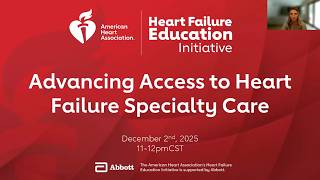 Advancing Access to Heart Failure Specialty Care
