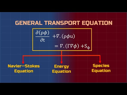 Transport Equation or Conservation Equation
