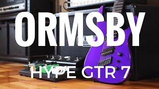 Video thumbnail for Ormsby Hype GTR 7 - Demo w/ EVH 5150III by Tim Gauci